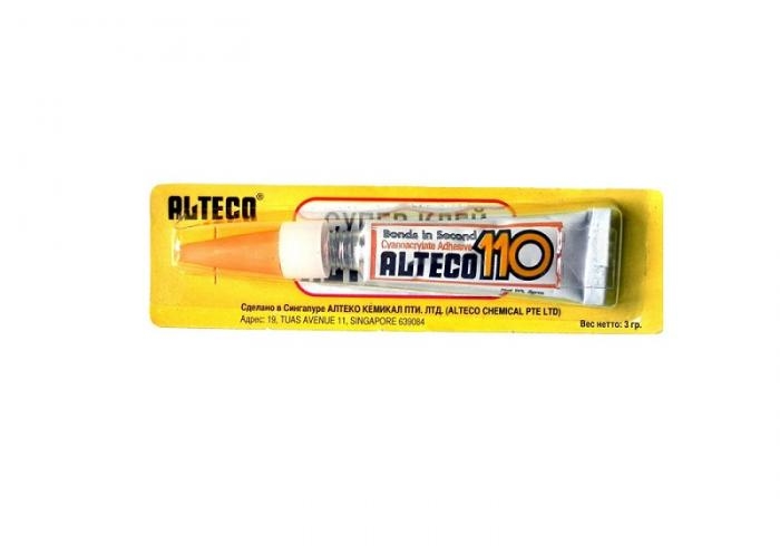 Клей супер Alteco (3г.)(Alteco 110)